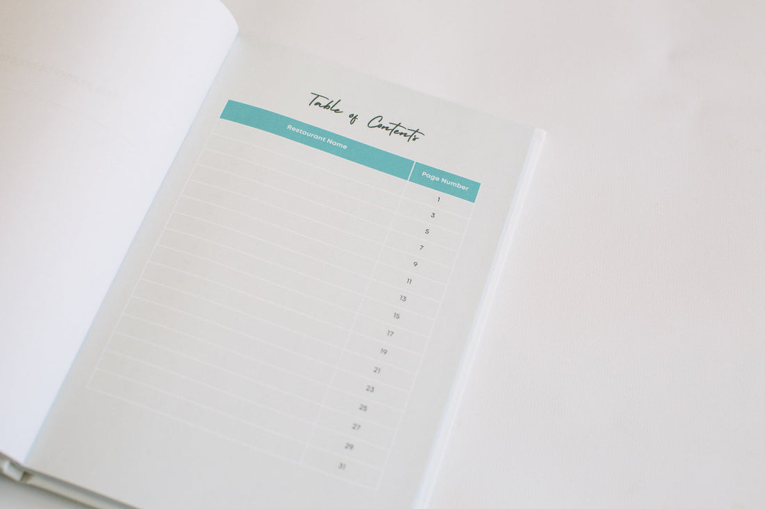 Dine & Tell - The Old Notebook that Led to Our Bestseller - Prep and Reflect