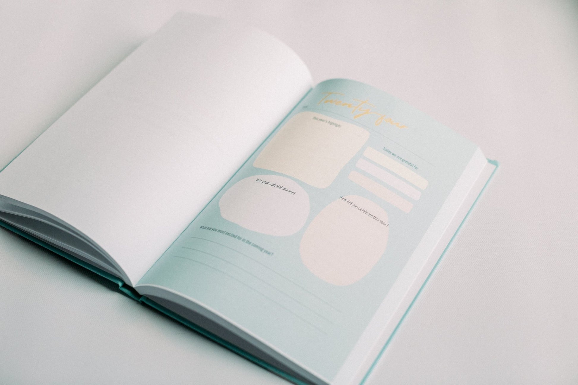 Have and Hold - An Anniversary Journal - Prep and Reflect - Hard Cover Open Journal