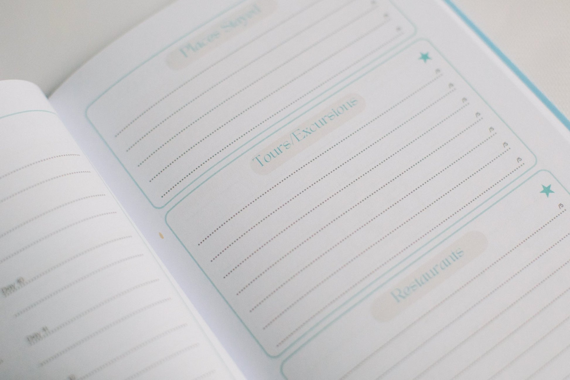 Trek & Treasure - Your Personal Travel Journal - Prep and Reflect