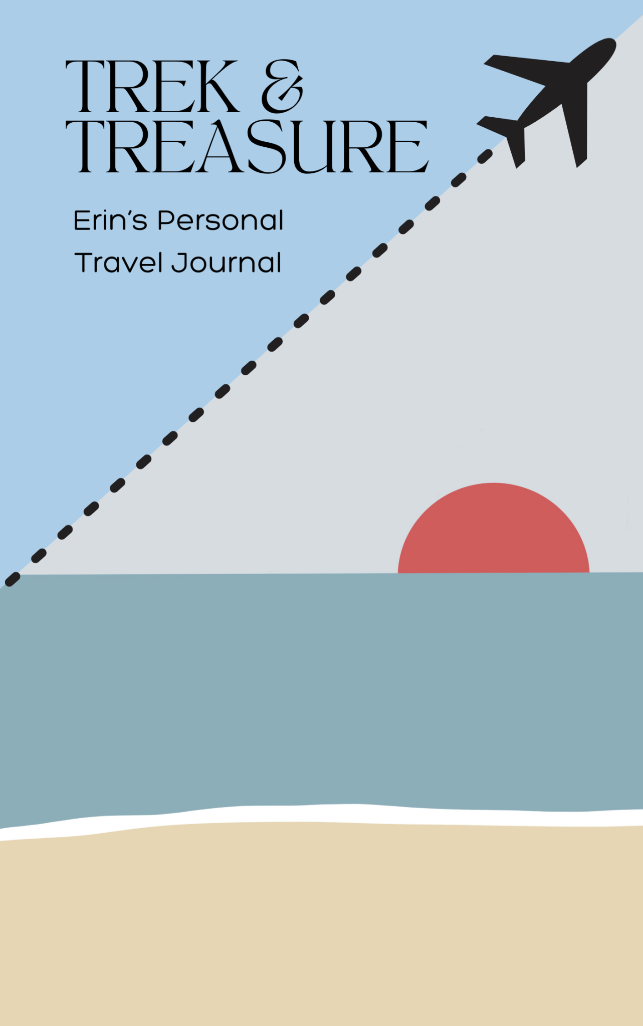 Trek & Treasure - Your Personal Travel Journal - Prep and Reflect