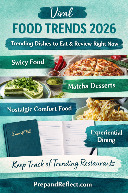 Viral Food Trends 2026: Food Trends Everyone Is Talking About Right Now - Prep and Reflect