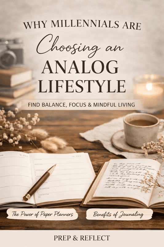 Why More Millennials Are Choosing an Analog Lifestyle - Prep and Reflect