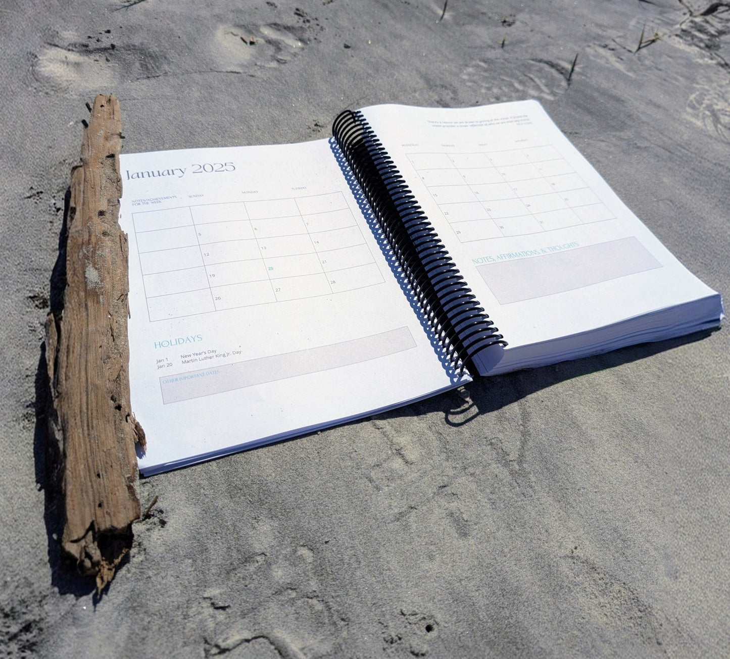 2025 Yearly Planner - Prep and Reflect