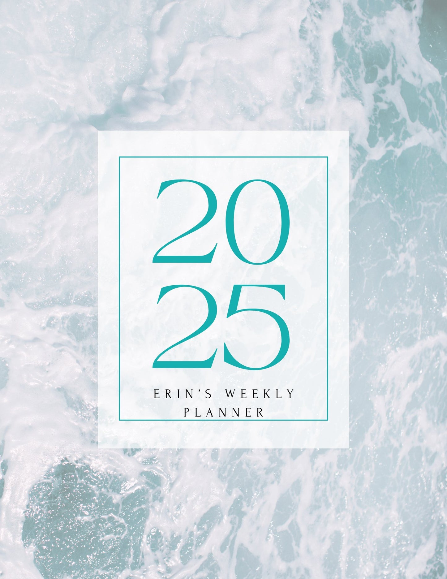 2025 Yearly Planner - Prep and Reflect