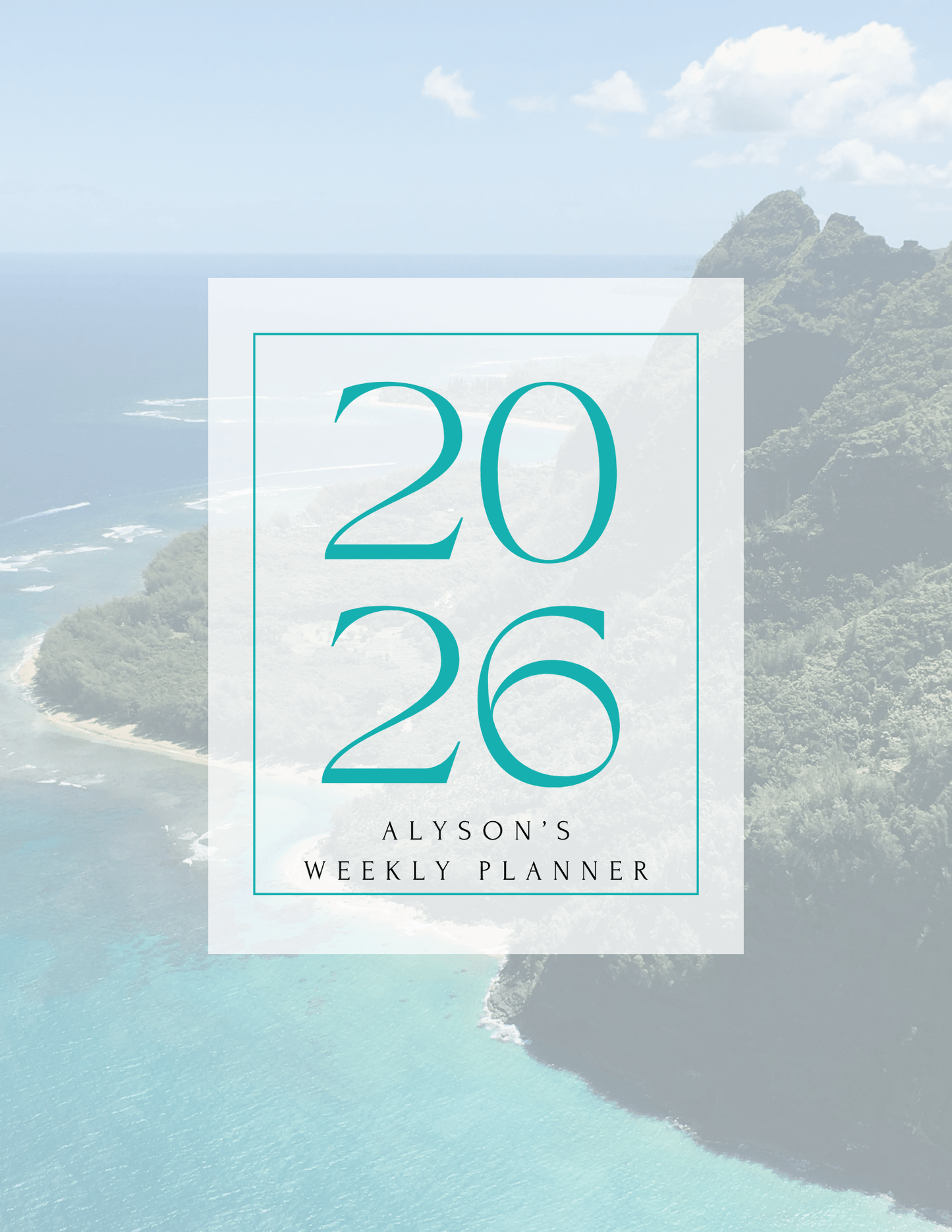 Monthly Full - Year Dated Planner - Prep and Reflect