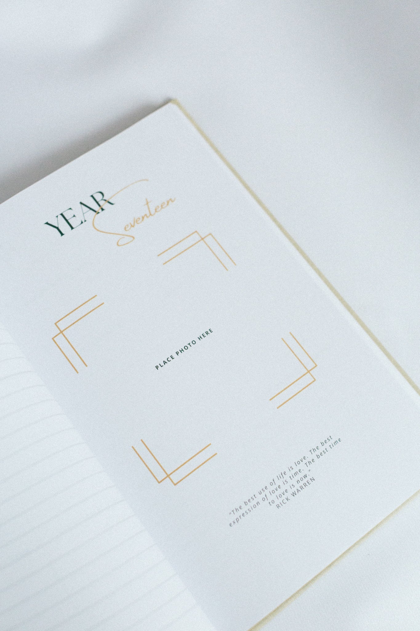 The Timeless Collection - Have & Hold - An Anniversary Journal - Prep and Reflect