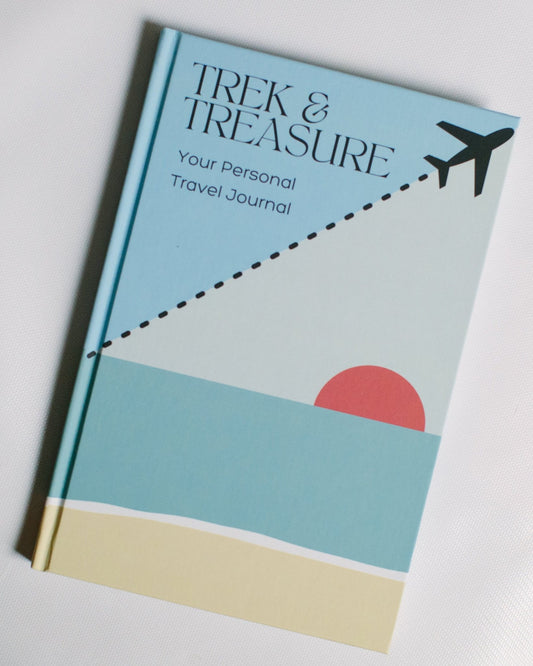 Trek & Treasure - Your Personal Travel Journal - Prep and Reflect